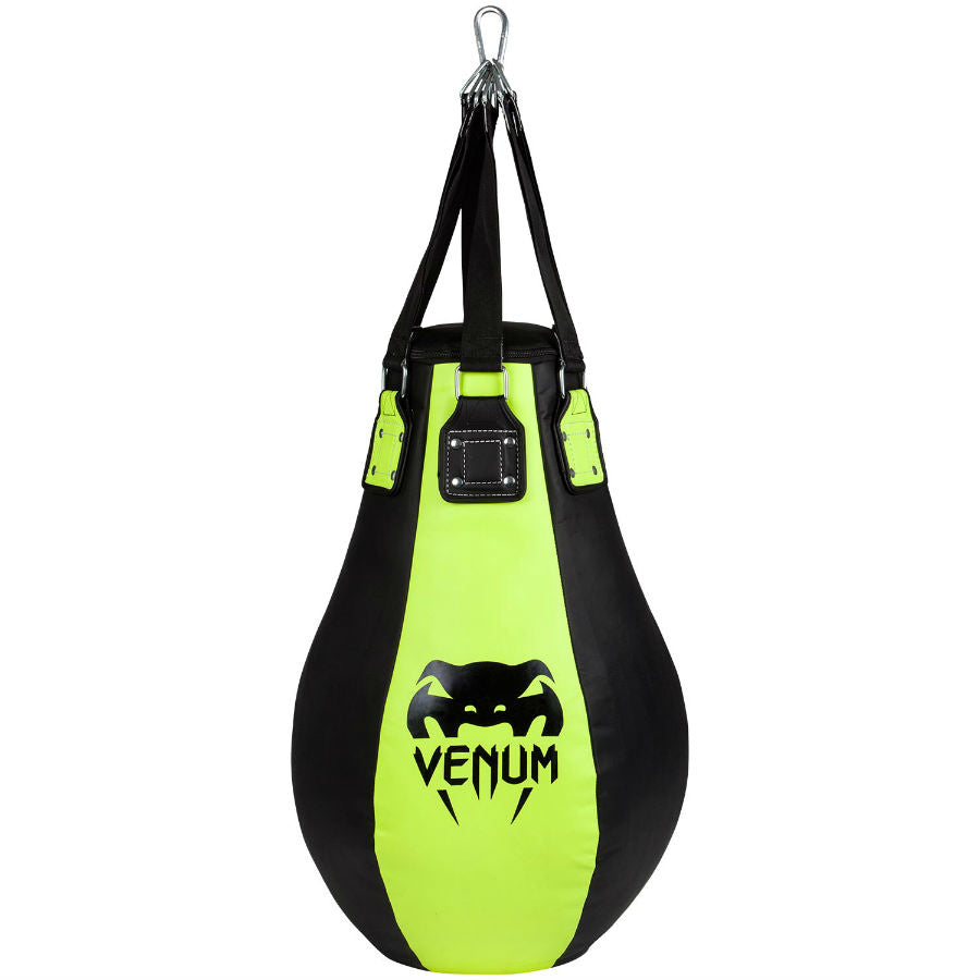 Боксерская груша Venum Uppercut - Черный/Нео-желтый - 85 см