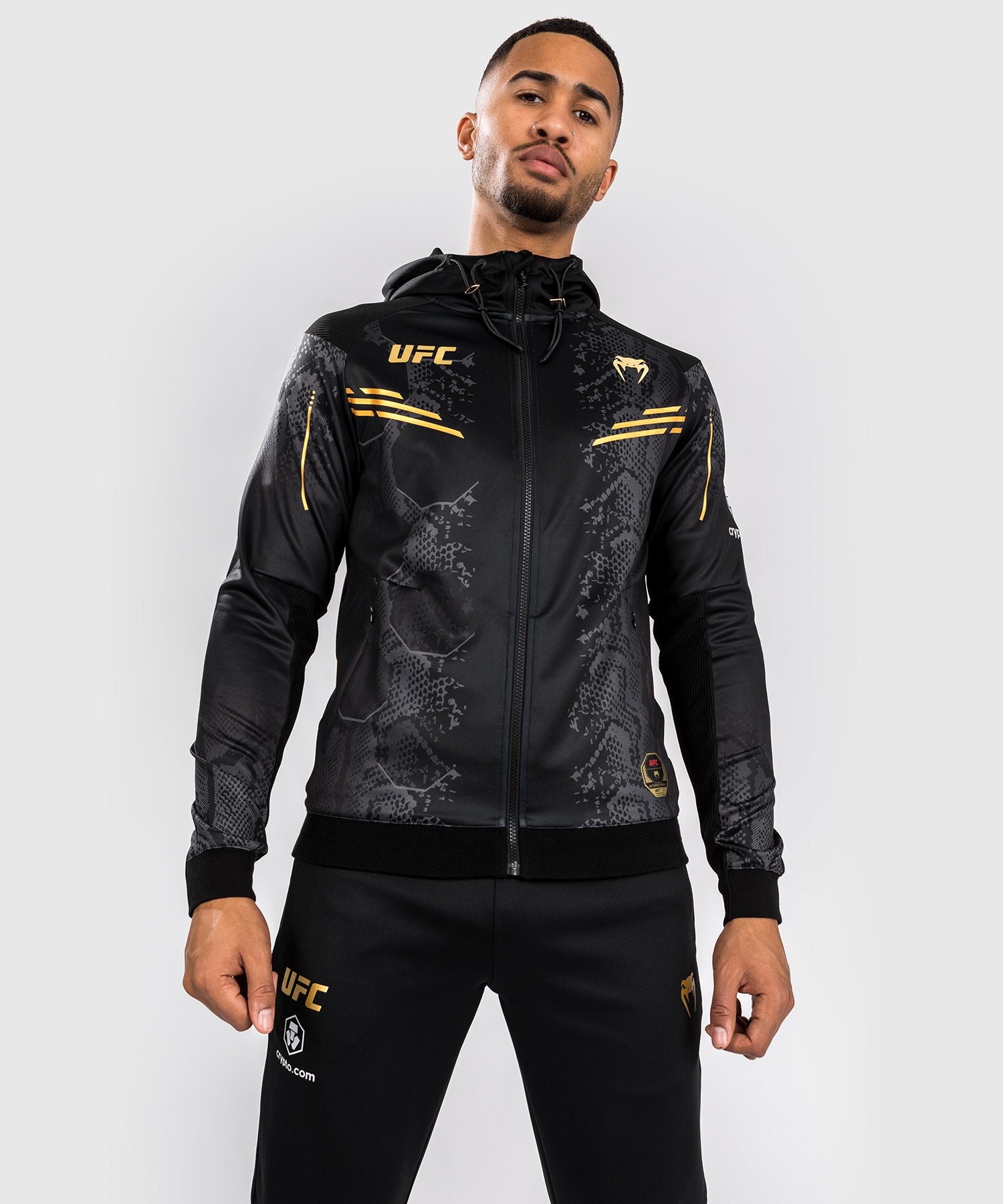 UFC Adrenaline by Venum Authentic Fight Night Walkout Hoodie Champion