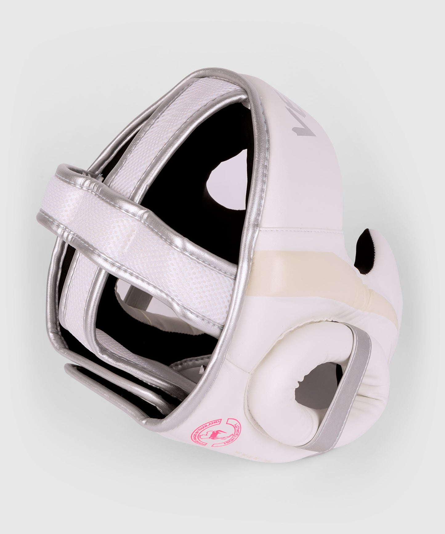 ШЛЕМ VENUM ELITE HEADGEAR - Белый/серебристо-розовый