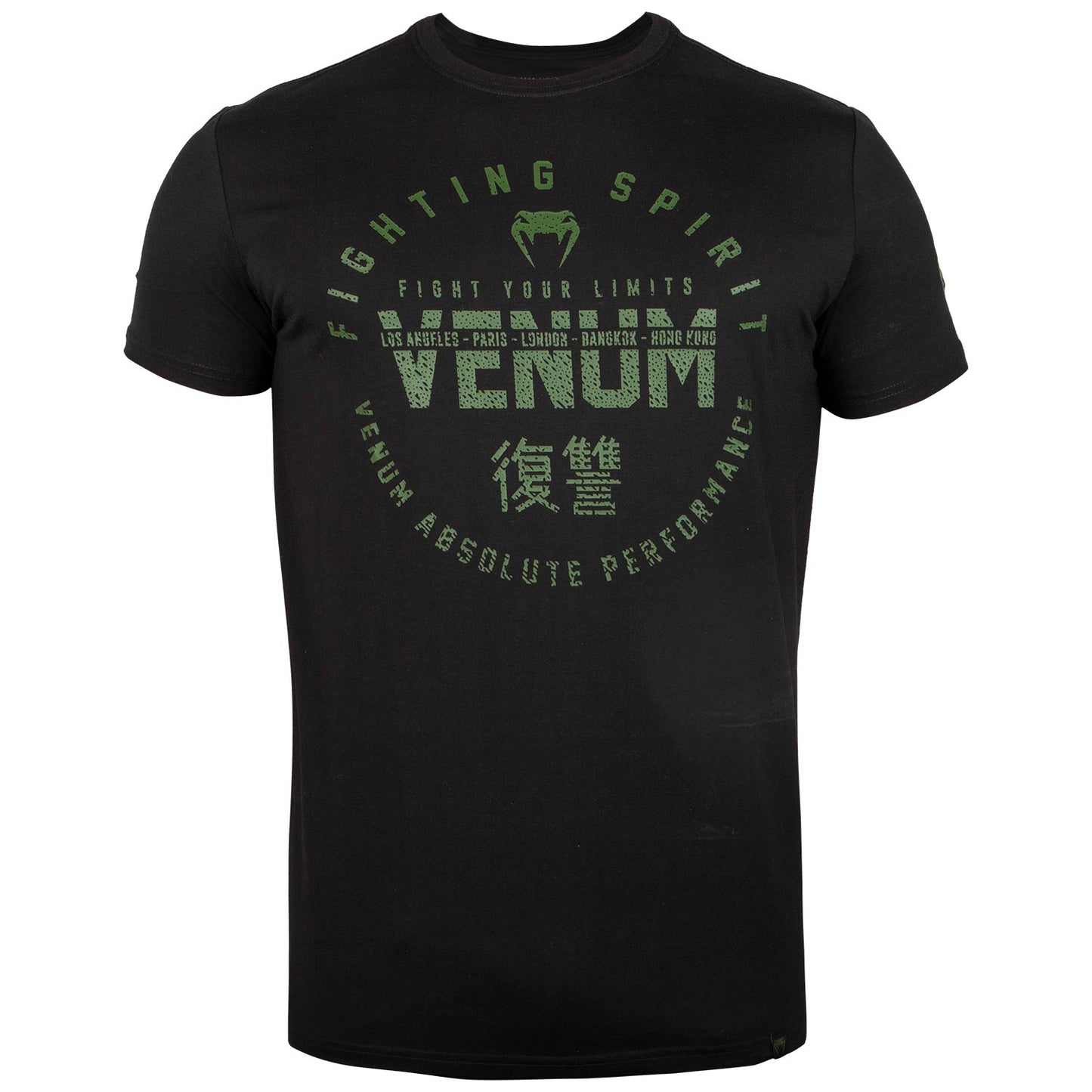 Футболка Venum Signature – Короткий рукав – Хаки/Черный