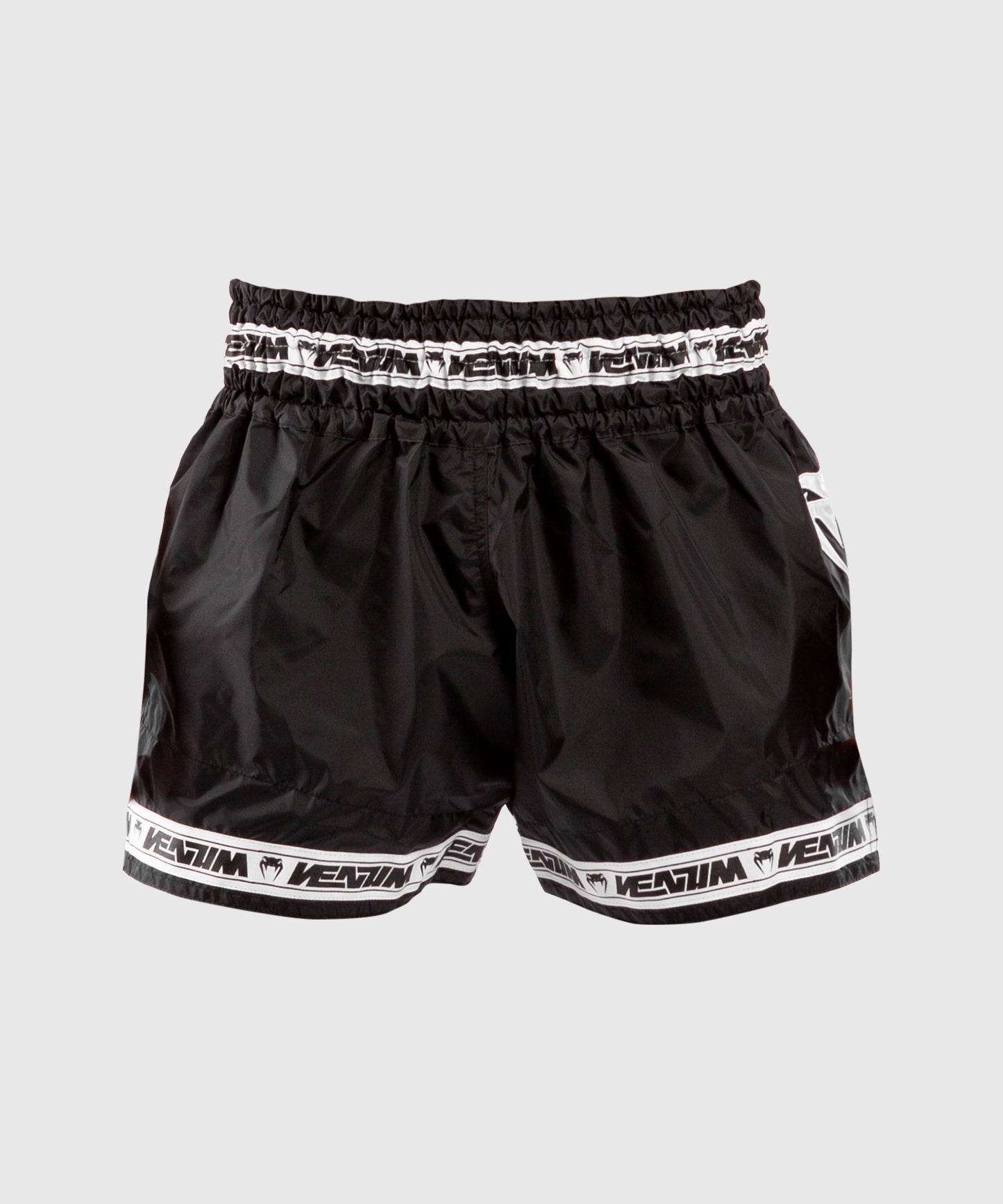 Шорты Venum Muay Thai Parachute - Черный / Белый