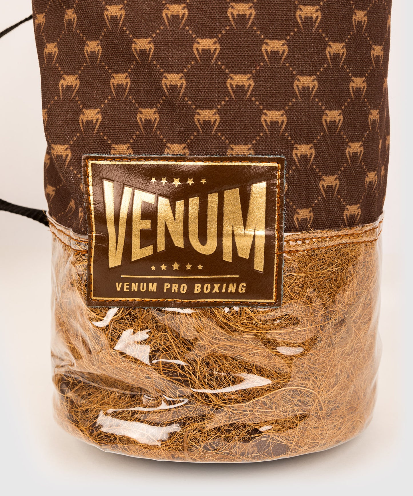 Боксерские перчатки Venum Coco Monogram Pro - коричневый гризли