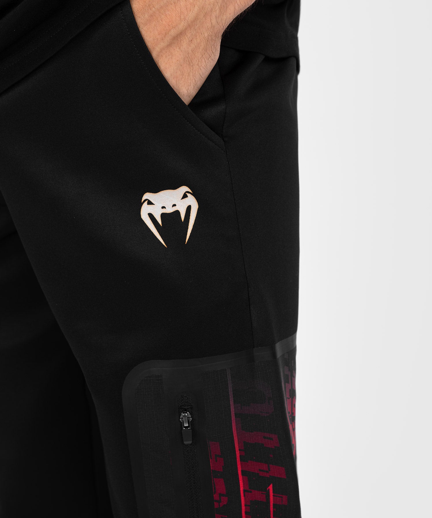 Pantalon de jogging UFC Venum Performance Institute 2.0 - Noir/Rouge - Pantalons de jogging