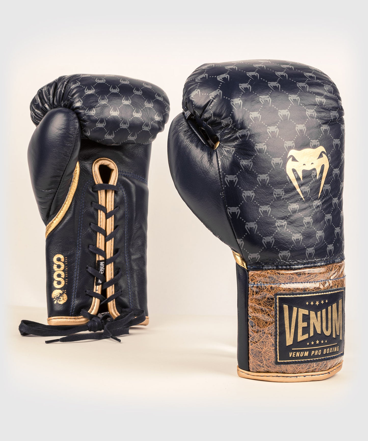 Боксерские перчатки Venum Coco Monogram Pro - шиферно-синий