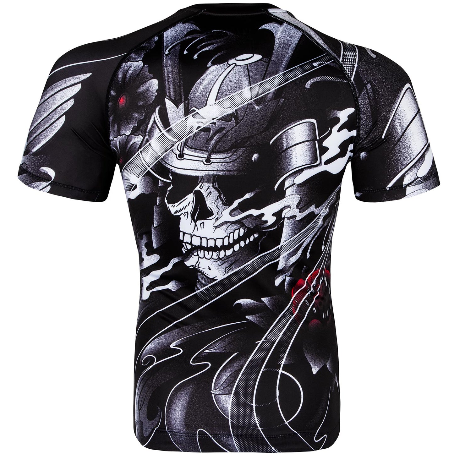 РАШГАРД VENUM SAMURAI SKULL – КОРОТКИЙ РУКАВ - ЧЕРНЫЙ