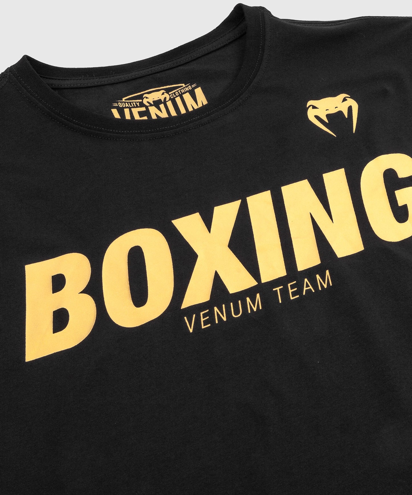 Футболка Venum Boxing VT - Черный/Золотой