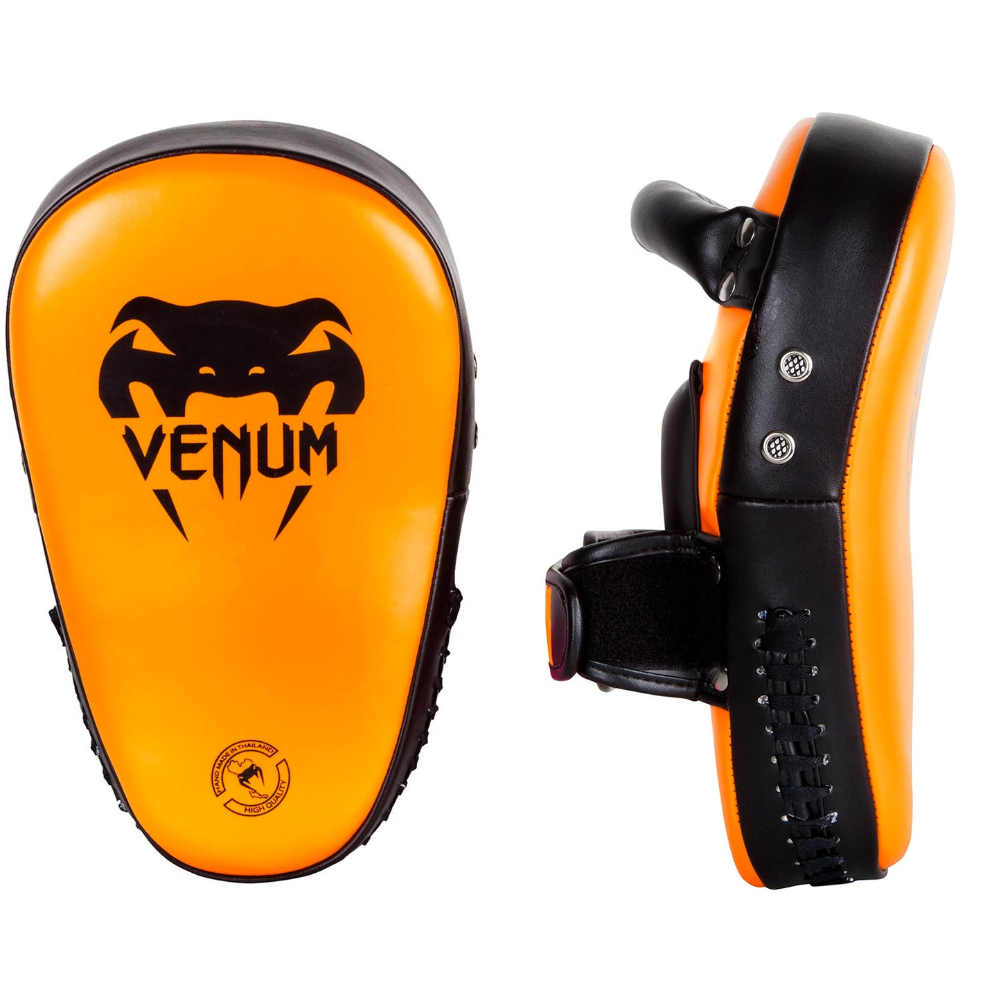 БОКСЕРСКИЕ ЛАПЫ VENUM ELITE SMALL - Нео-оранжевый