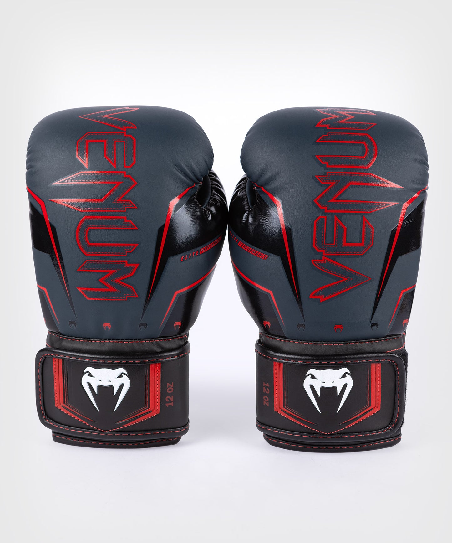 Боксерские перчатки Venum Elite Evo - Синий Черный Красный