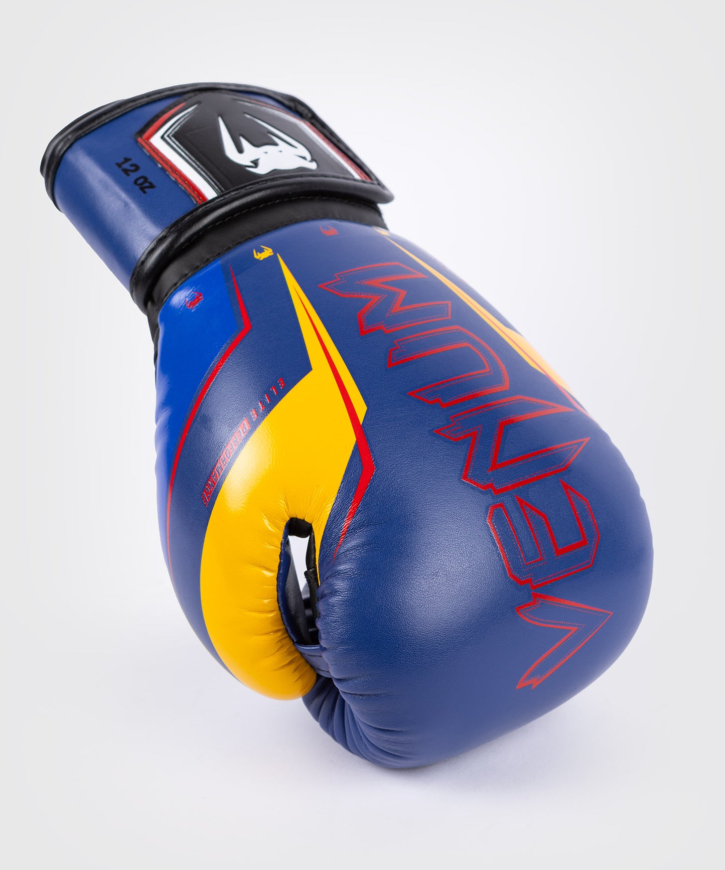Venum Elite Evo Боксерские перчатки - синий/желтый