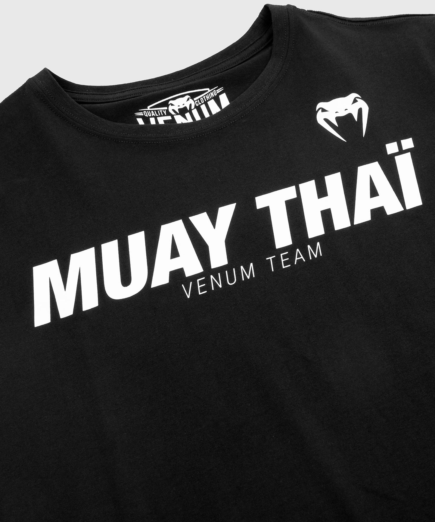 Футболка Venum Muay Thai VT — черный/белый