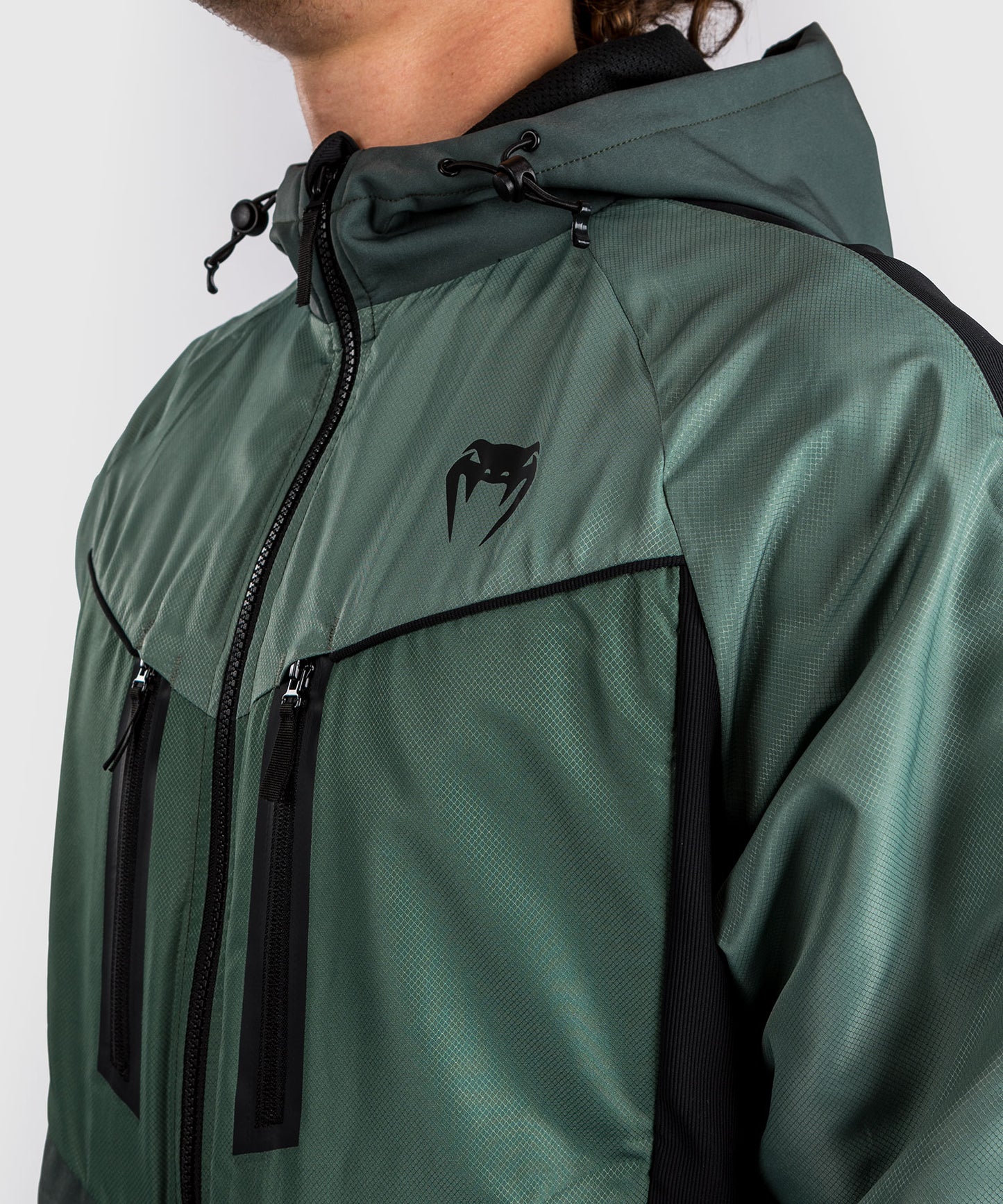 Спортивная куртка Venum Laser 3.0 - черный/хаки