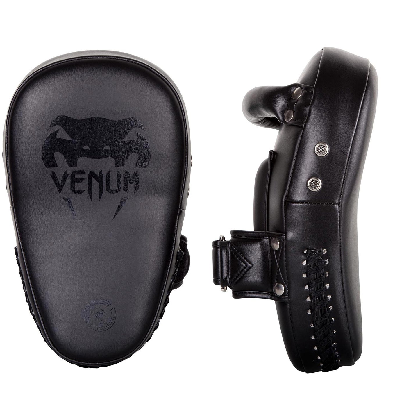 БОКСЕРСКИЕ ЛАПЫ VENUM ELITE SMALL - Черный/Черный