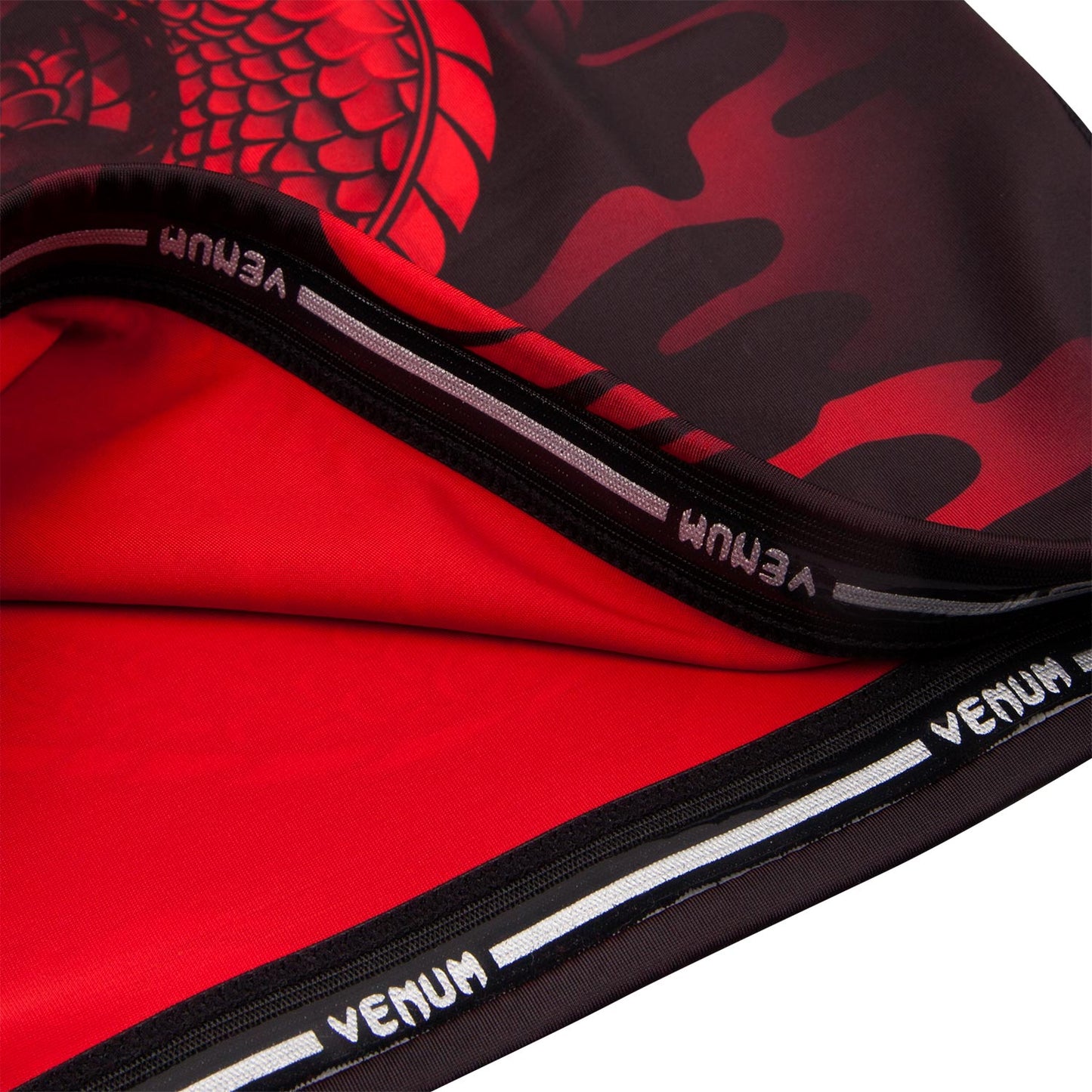 Рашгард Venum Dragon's Flight – Длинный рукав - Черный/Красный