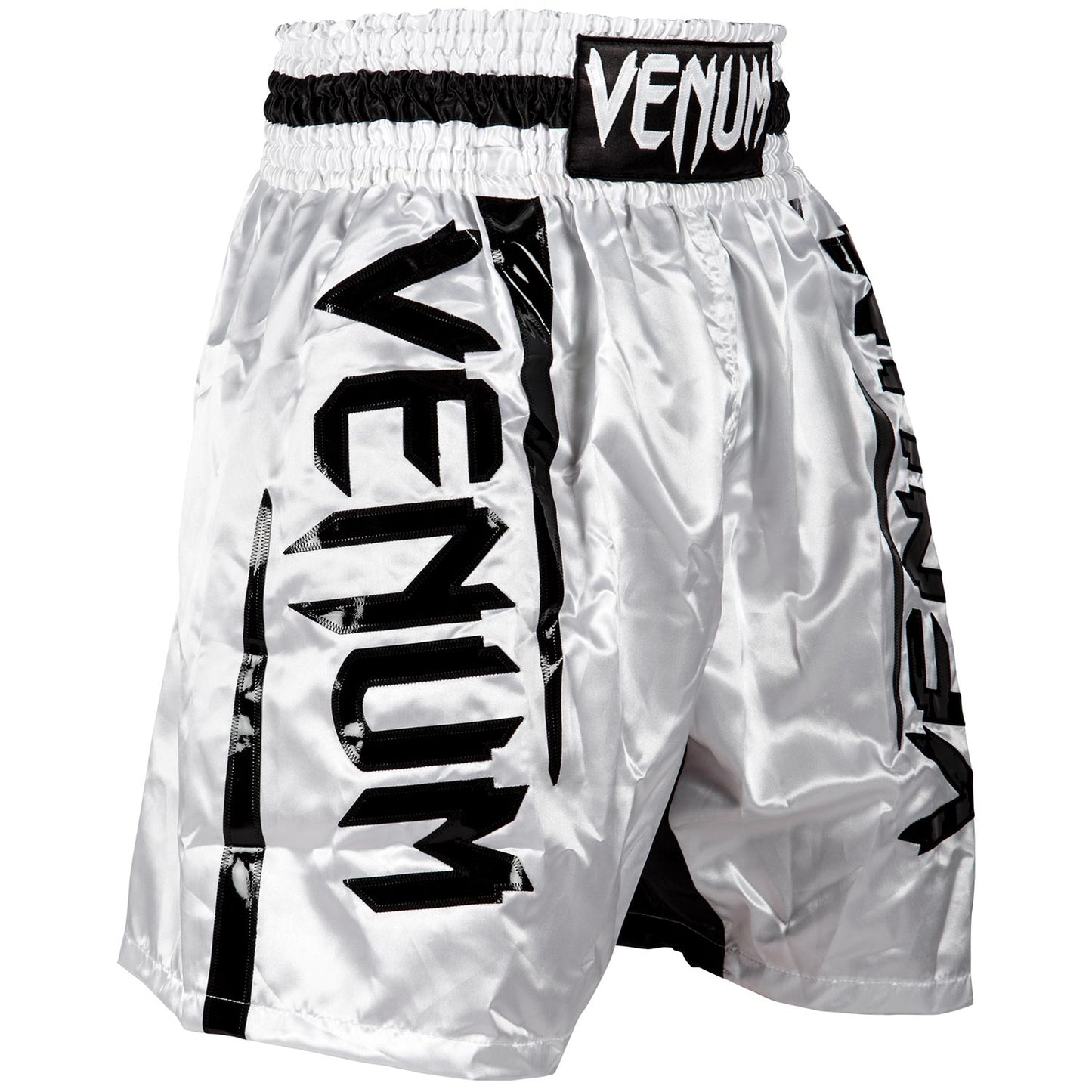 БОКСЕРСКИЕ ШОРТЫ VENUM ELITE - Белый/Черный