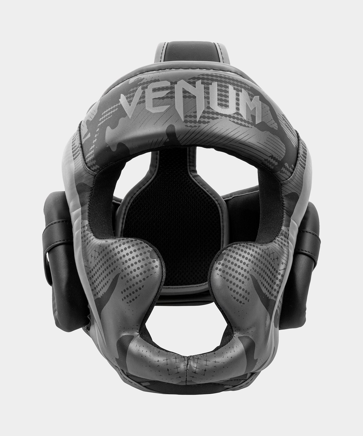 Боксерский шлем Venum Elite - Черный/Темный камуфляж