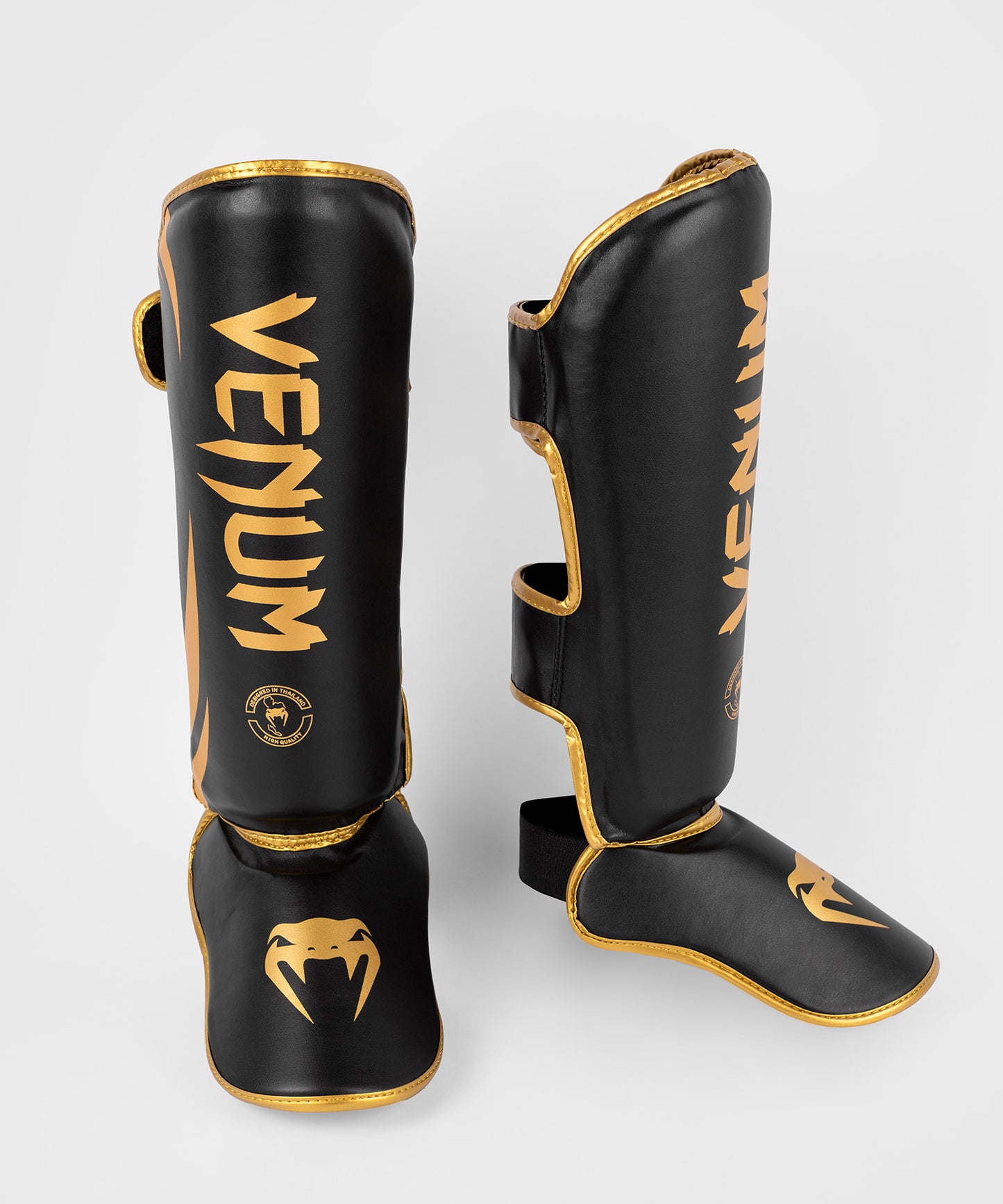 Venum Challenger Защита голени - черный/золотой