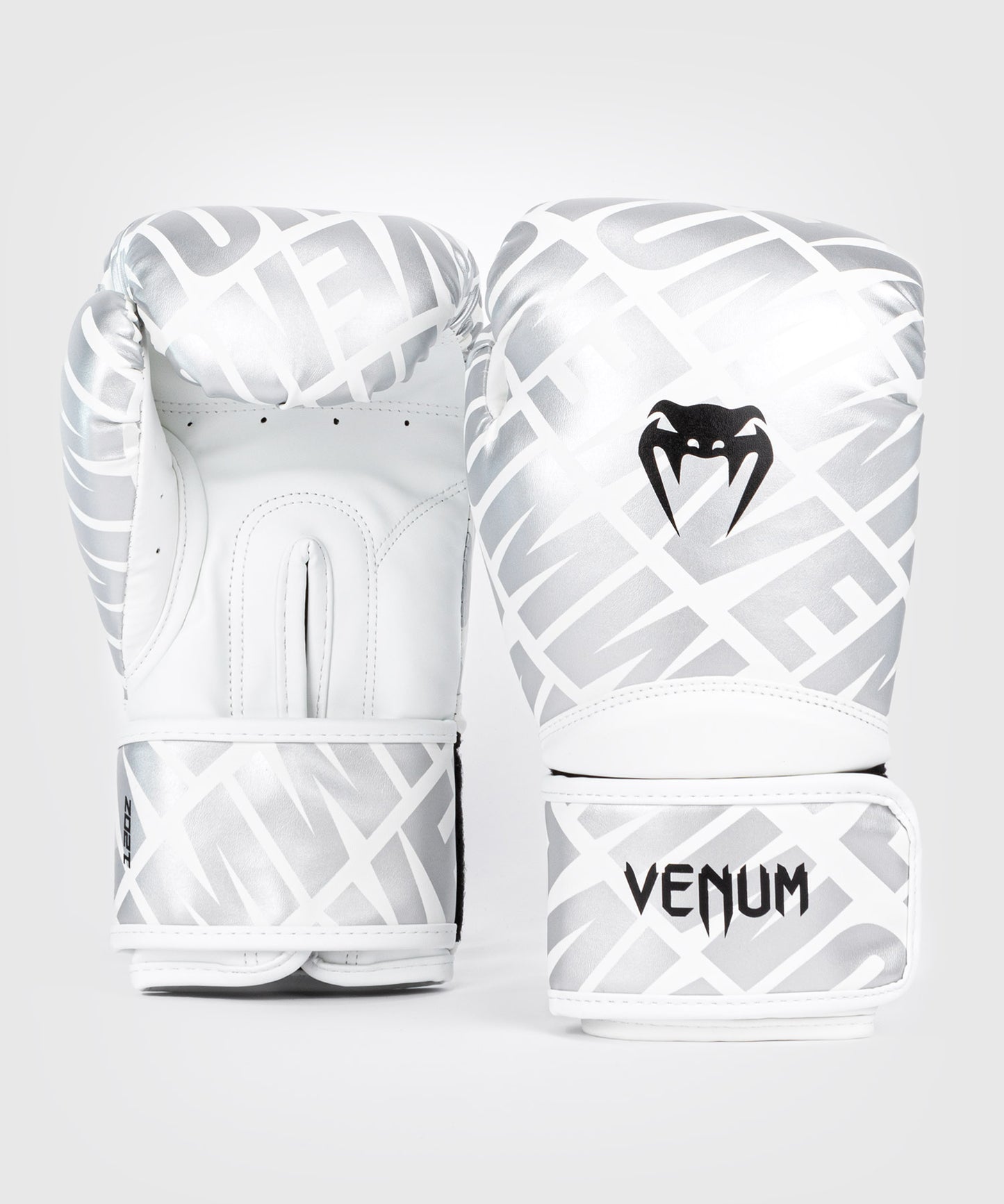 Боксерские перчатки Venum Contender 1.5 XT - Белый/серебристый