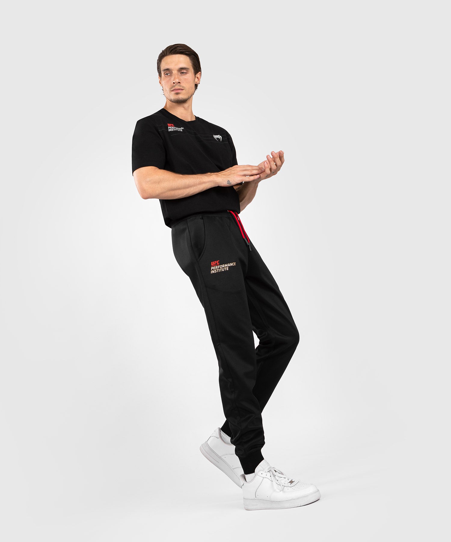 Pantalon de jogging UFC Venum Performance Institute 2.0 - Noir/Rouge - Pantalons de jogging