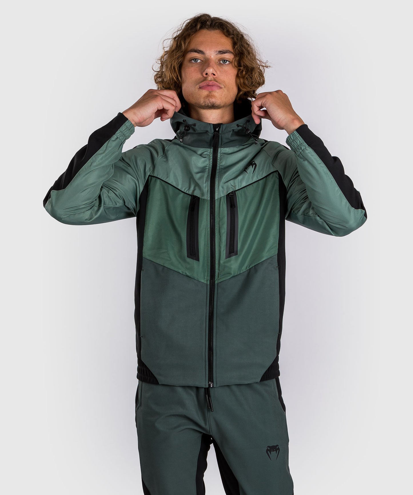 Спортивная куртка Venum Laser 3.0 - черный/хаки