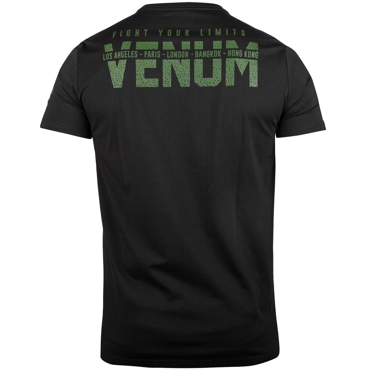 Футболка Venum Signature – Короткий рукав – Хаки/Черный