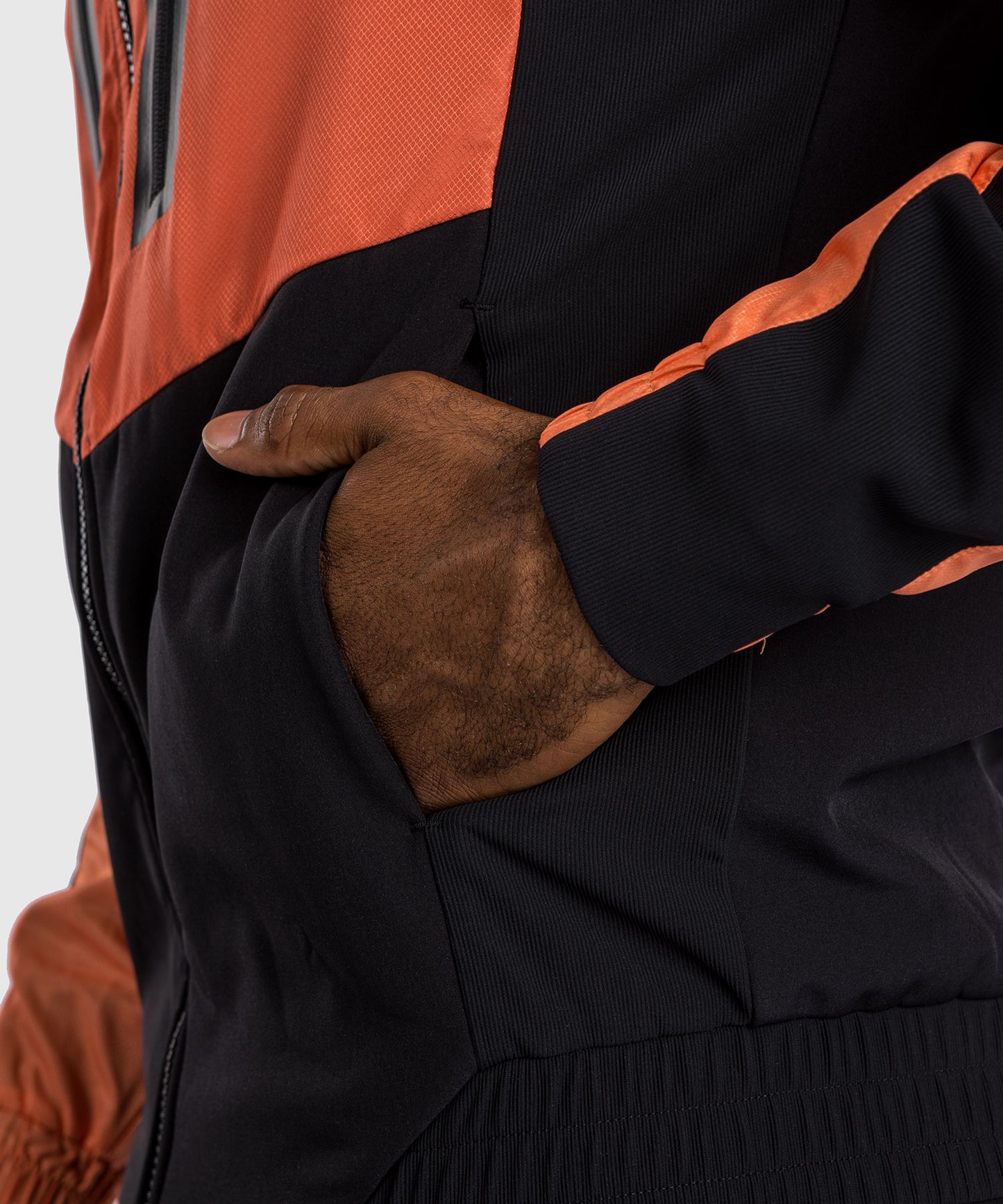 Спортивная куртка Venum Laser 3.0 - черный/оранжевый