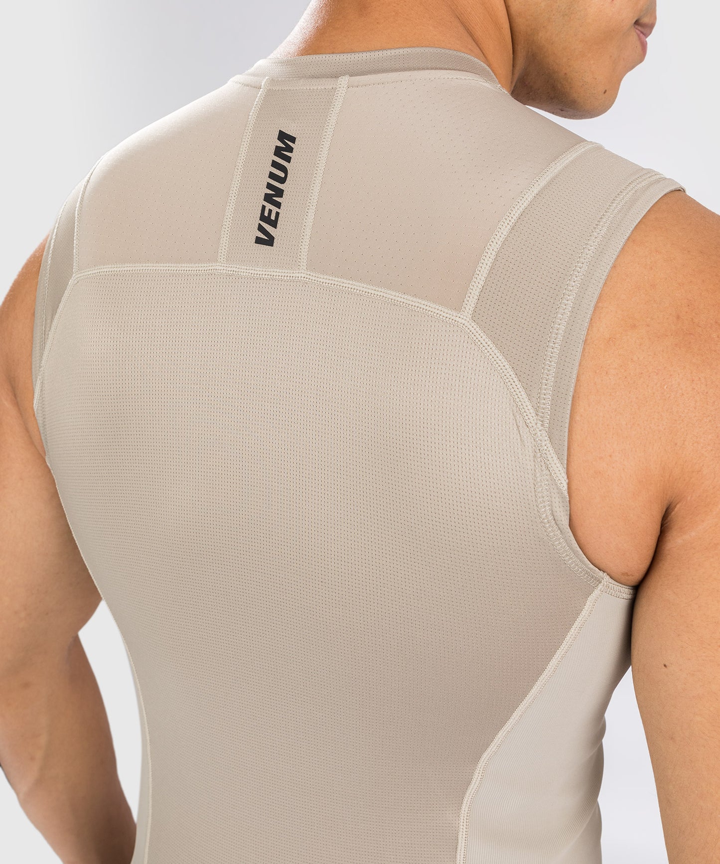 Рашгард Venum G-Fit Air без рукавов - песочный