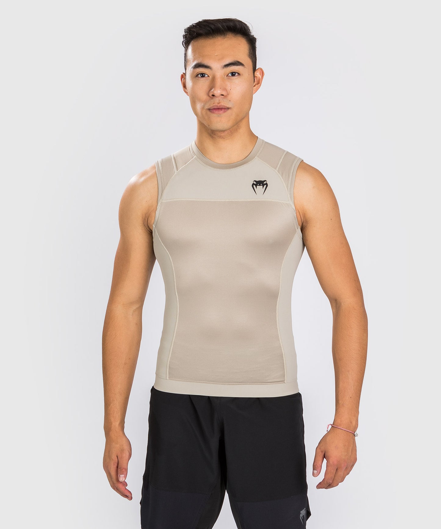 Рашгард Venum G-Fit Air без рукавов - песочный