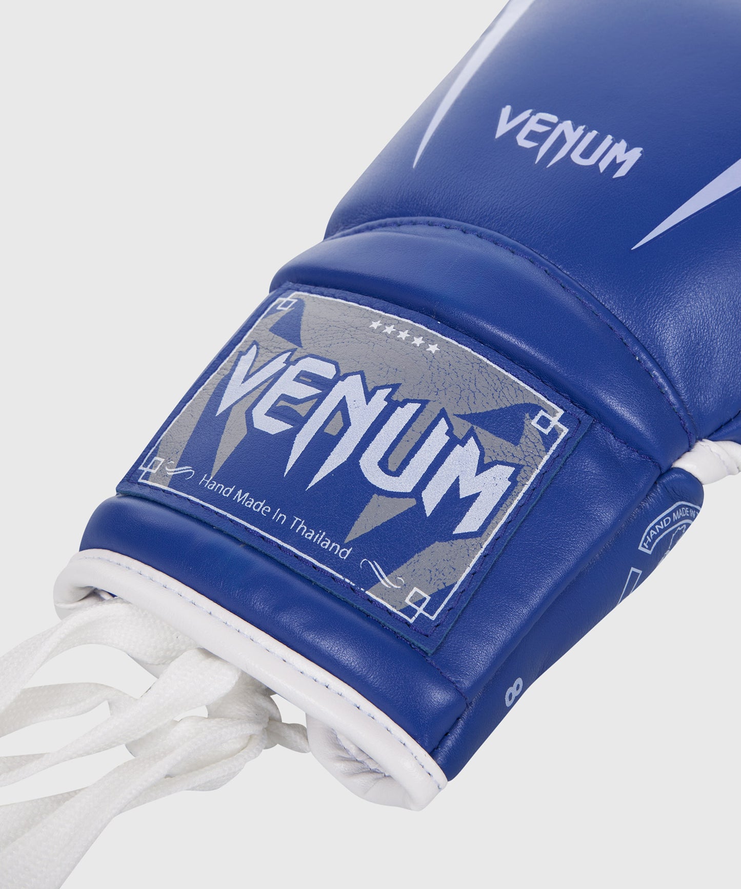 БОКСЕРСКИЕ ПЕРЧАТКИ VENUM GIANT 3.0 – КОЖА НАППА – СО ШНУРОВКОЙ - Синий