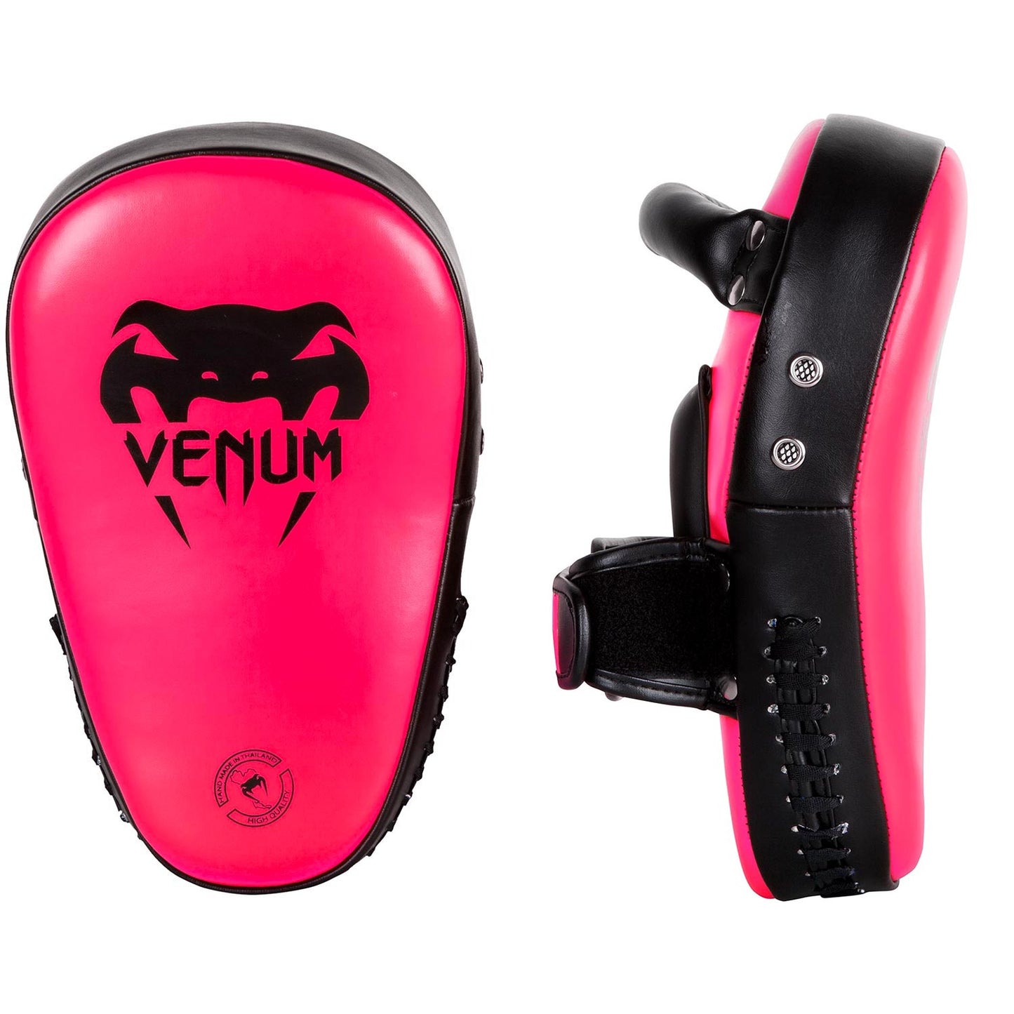 БОКСЕРСКИЕ ЛАПЫ VENUM ELITE SMALL - Нео-розовый