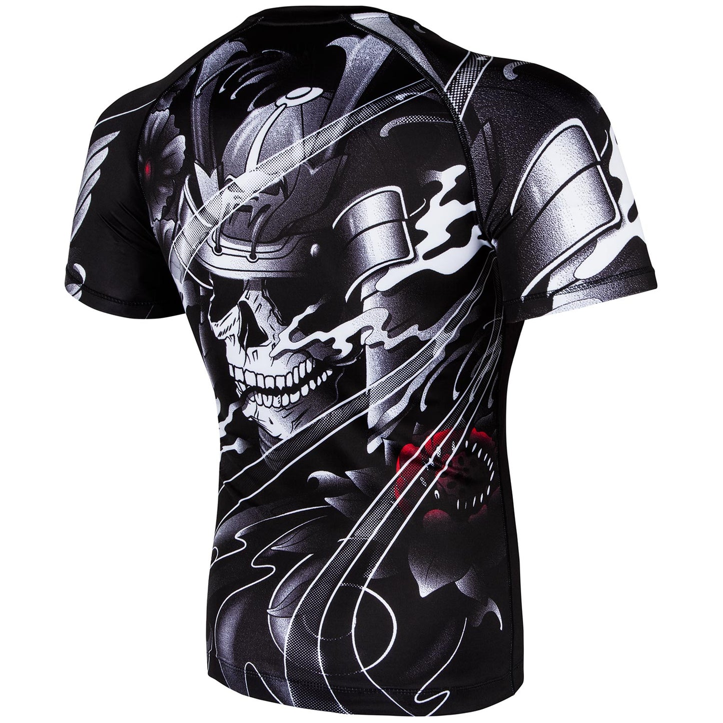 РАШГАРД VENUM SAMURAI SKULL – КОРОТКИЙ РУКАВ - ЧЕРНЫЙ