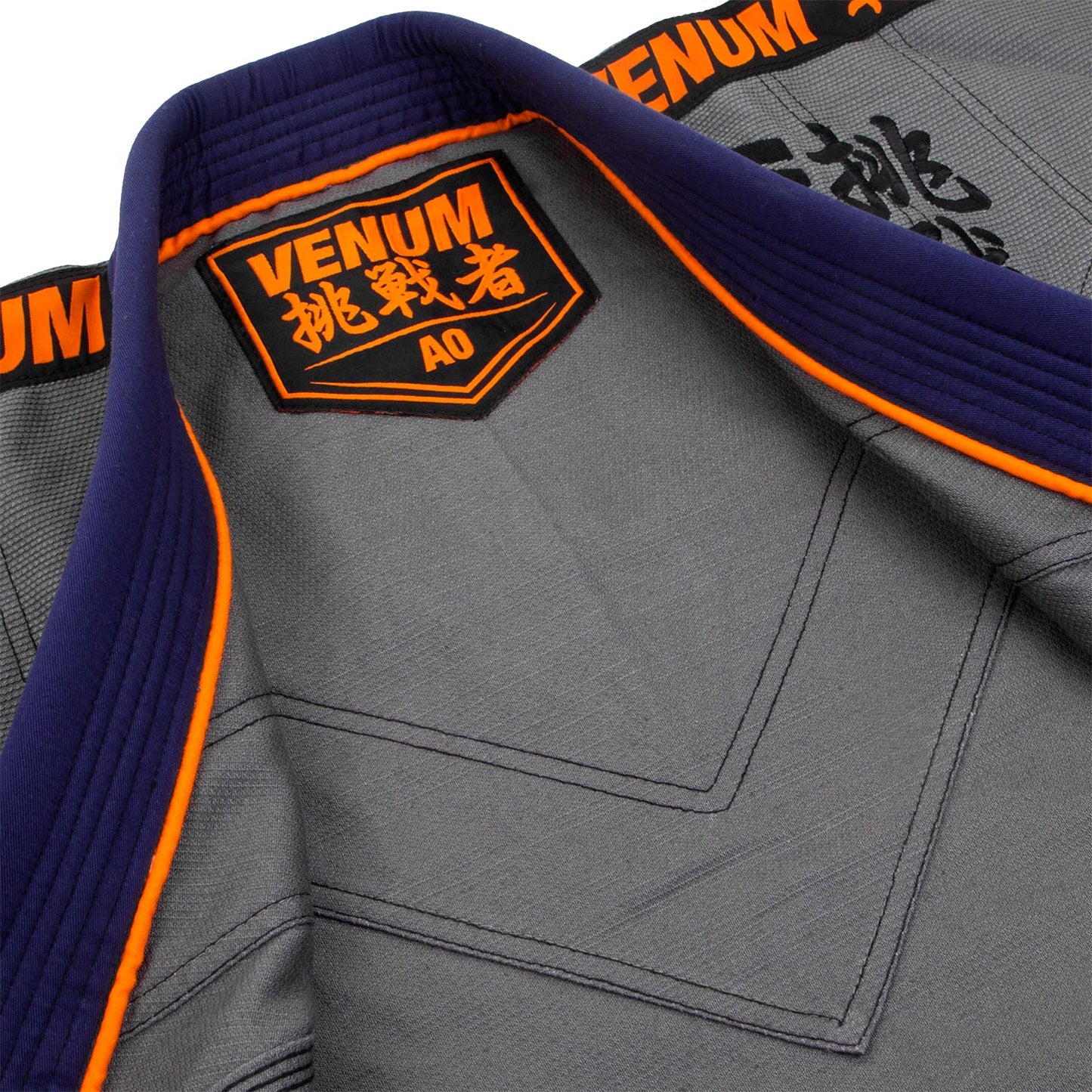 КИМОНО ДЛЯ БРАЗИЛЬСКОГО ДЖИУ-ДЖИТСУ VENUM CHALLENGER 4.0 (СУМКА В КОМПЛЕКТЕ) – ТЕМНО-СИНИЙ