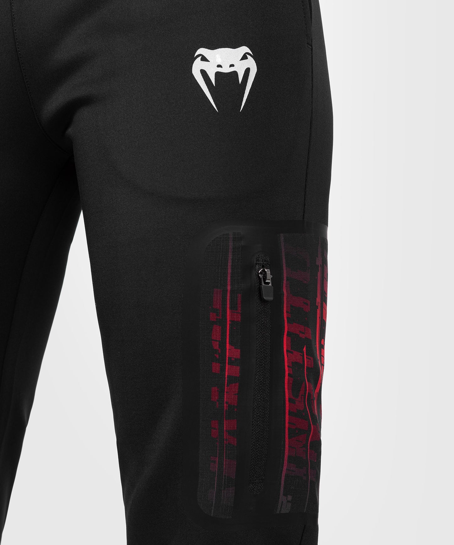 Pantalon de Jogging pour Femmes UFC Venum Performance Institute 2.0 - Noir/Rouge - Pantalons de jogging