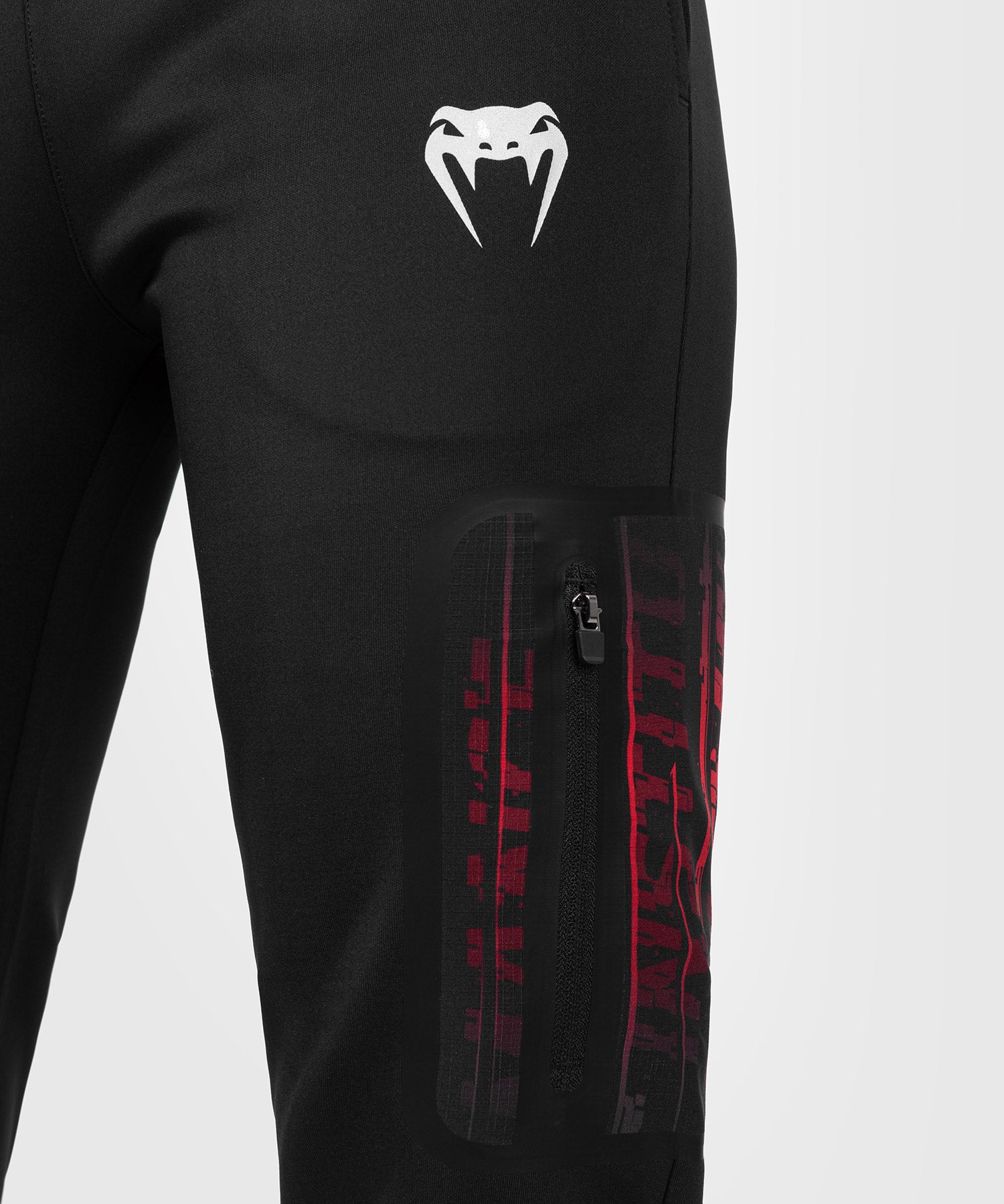 Pantalon de Jogging pour Femmes UFC Venum Performance Institute 2.0 - Noir/Rouge - Pantalons de jogging