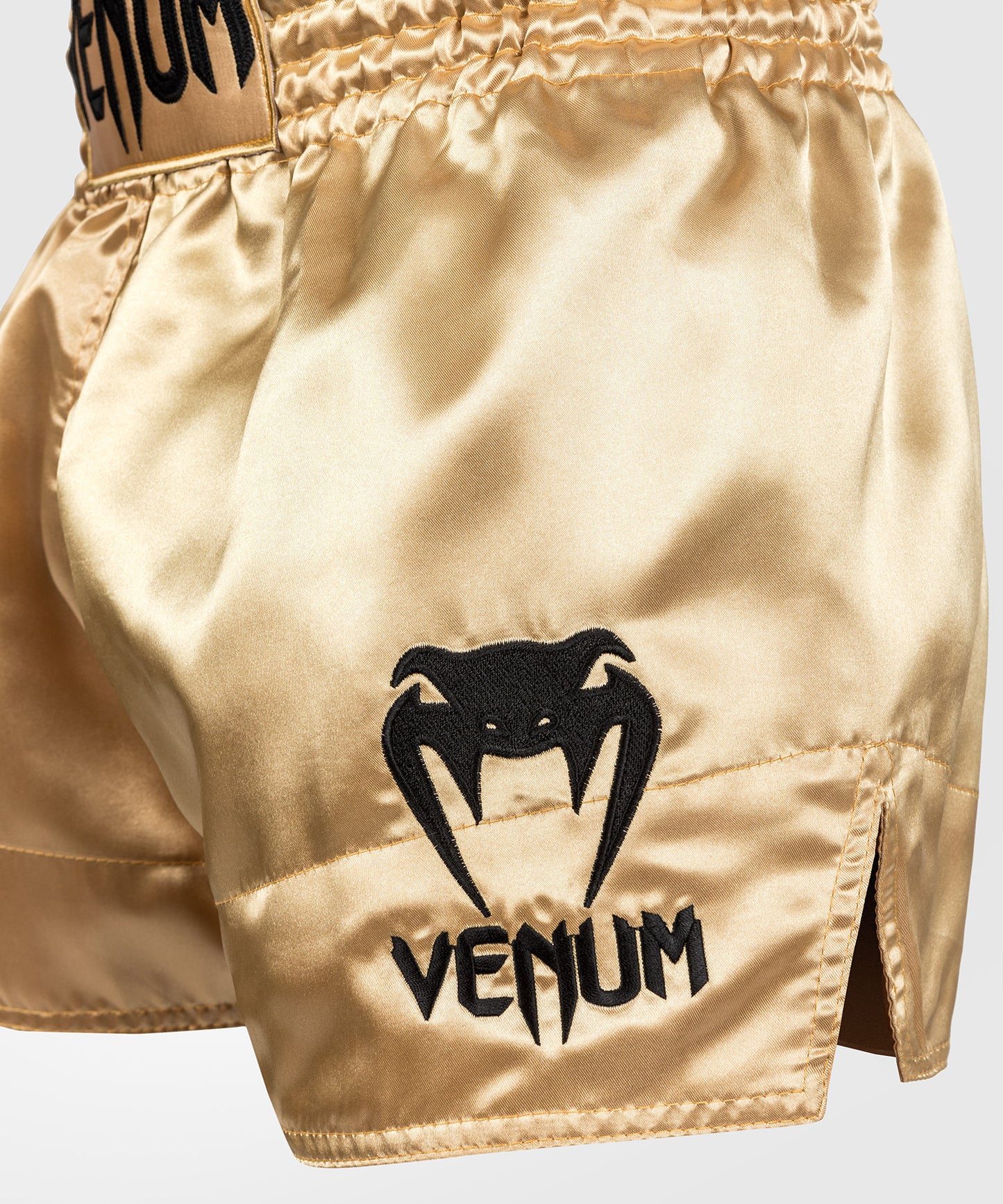Шорты для тайского бокса Venum Classic Gold/Black